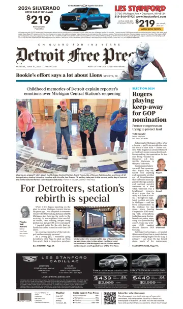 Detroit Free Press - 10 6월 2024