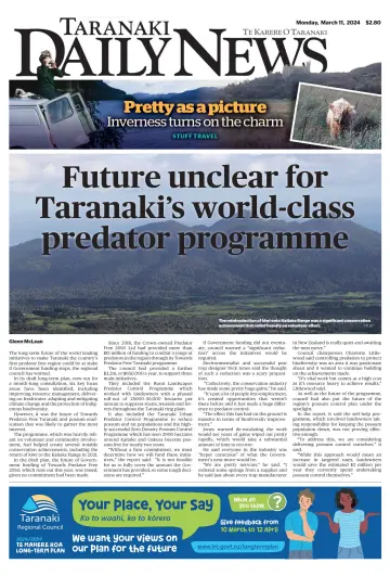 Taranaki Daily News - 11 Mar 2024