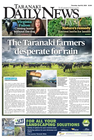 Taranaki Daily News - 18 Apr 2024