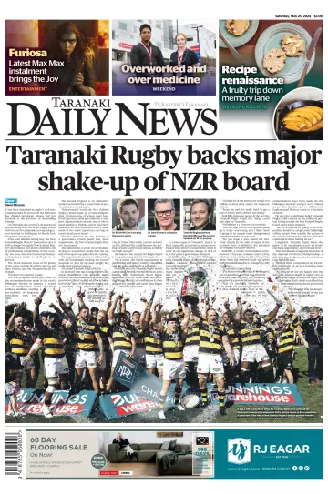 Taranaki Daily News - 25 May 2024