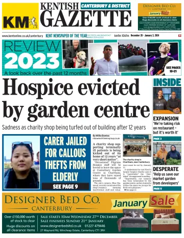 Kentish Gazette Canterbury & District - 28 十二月 2023