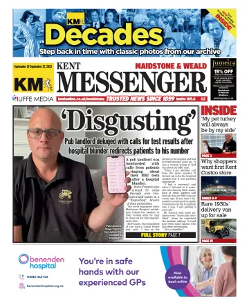 Kent Messenger Maidstone - 21 Sep 2023