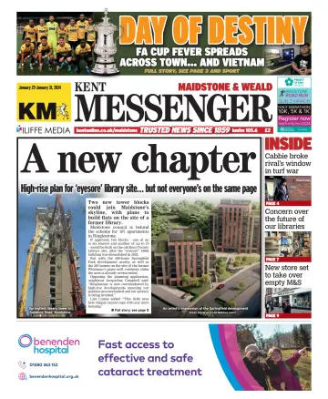 Kent Messenger Maidstone - 25 1월 2024
