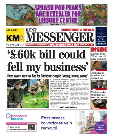 Kent Messenger Maidstone - 25 4月 2024