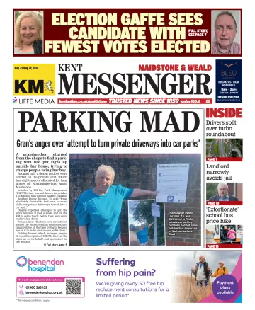Kent Messenger Maidstone - 23 May 2024