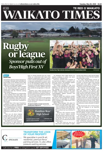 Waikato Times - 28 5월 2024