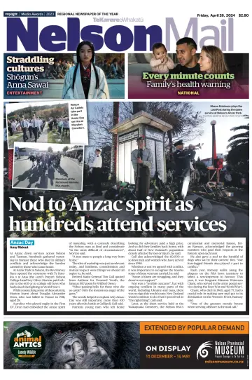 Nelson Mail - 26 Apr. 2024
