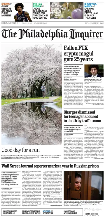 The Philadelphia Inquirer (South Jersey edition) - 29 Mar 2024