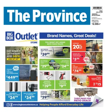The Province - 26 Apr. 2024