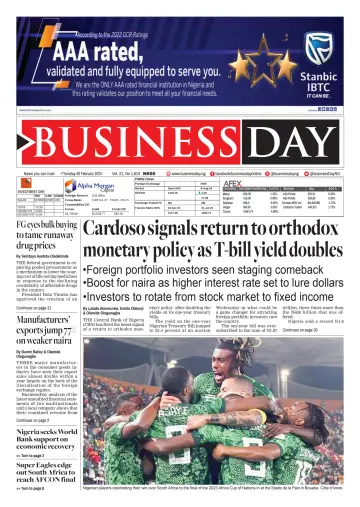 Business Day (Nigeria) - 8 Feb 2024