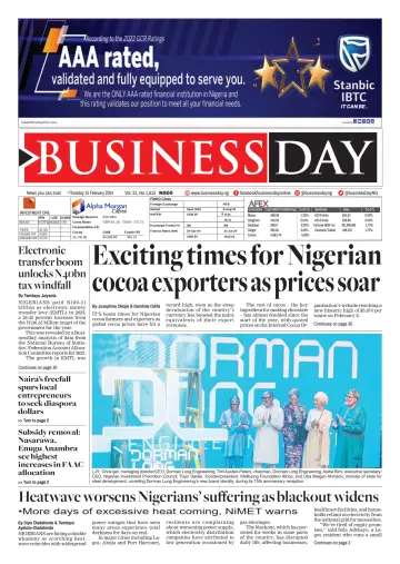 Business Day (Nigeria) - 15 Feb 2024