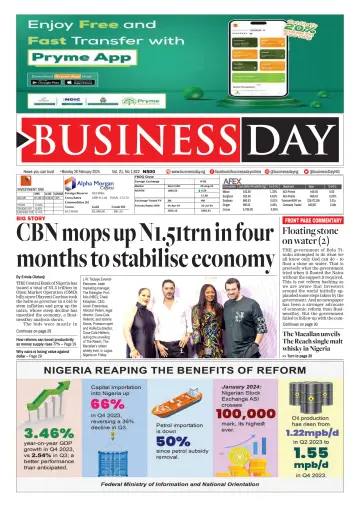 Business Day (Nigeria) - 26 Feb 2024
