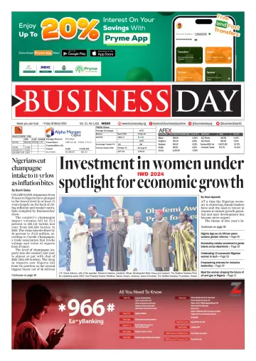 Business Day (Nigeria) - 8 Mar 2024