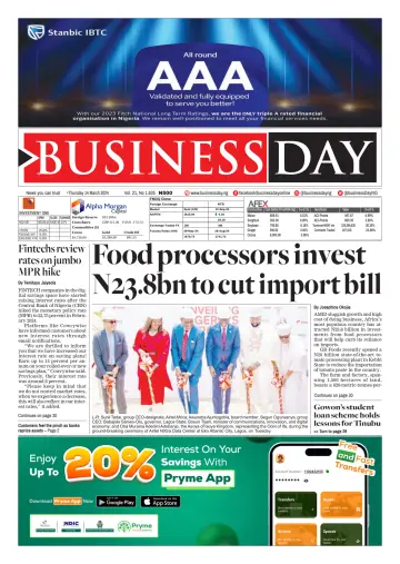 Business Day (Nigeria) - 14 Mar 2024