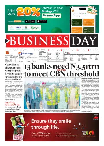 Business Day (Nigeria) - 1 Apr 2024