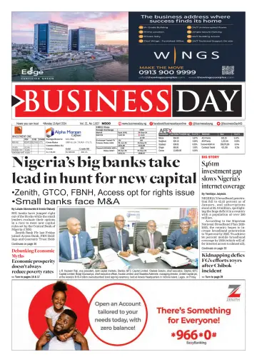 Business Day (Nigeria) - 15 四月 2024