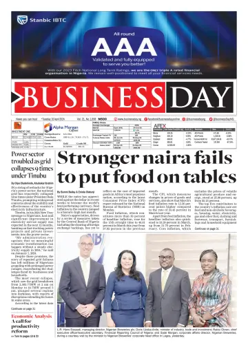 Business Day (Nigeria) - 16 四月 2024