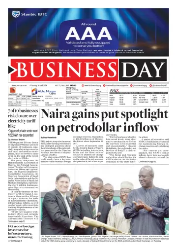 Business Day (Nigeria) - 18 abr. 2024
