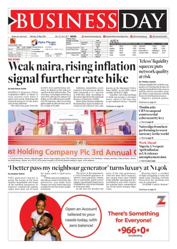 Business Day (Nigeria) - 13 May 2024