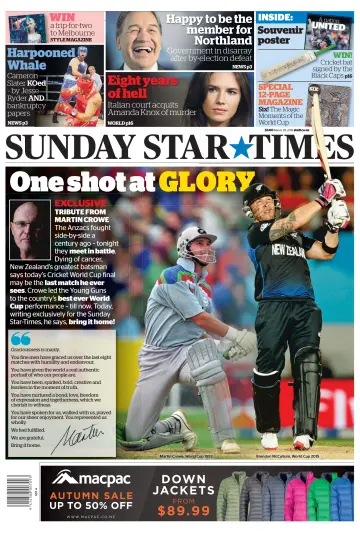Sunday Star-Times - 29 Mar 2015
