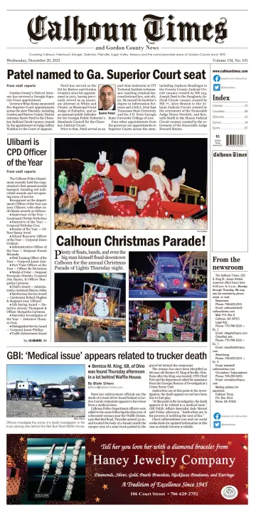 Calhoun Times - 20 Dec 2023