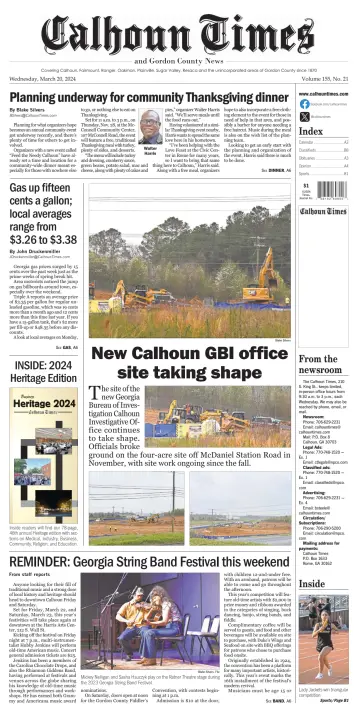 Calhoun Times - 20 Maw 2024