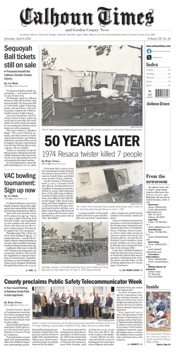 Calhoun Times - 06 abril 2024