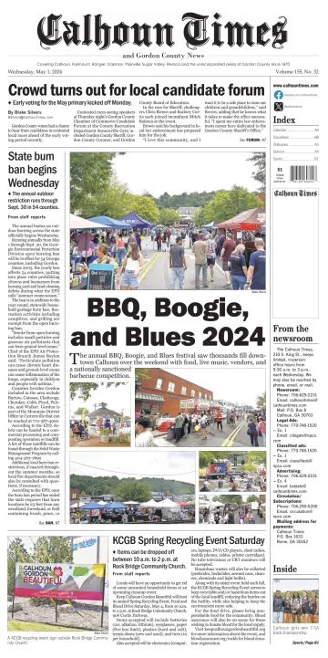 Calhoun Times - 1 May 2024