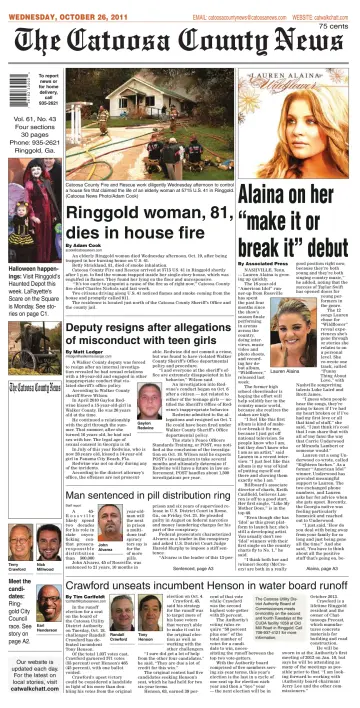 The Catoosa County News - 26 Oct 2011