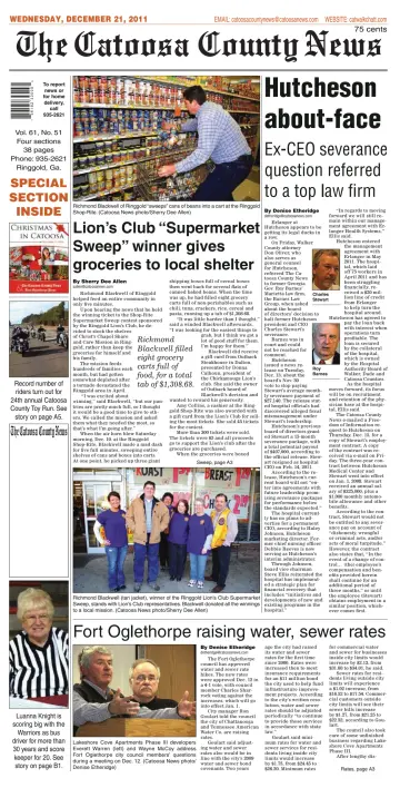 The Catoosa County News - 21 Dec 2011