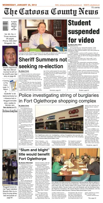 The Catoosa County News - 25 Jan 2012