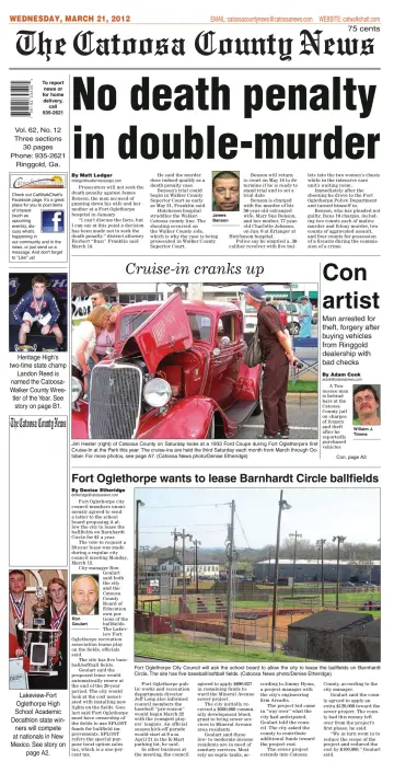 The Catoosa County News - 21 Mar 2012