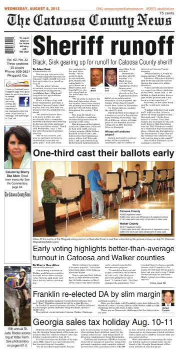 The Catoosa County News - 8 Aug 2012