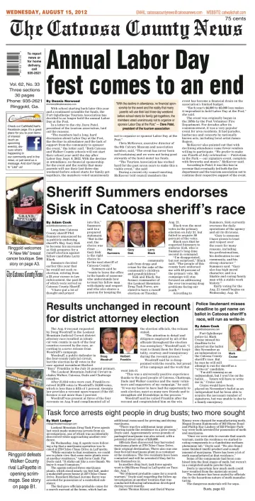The Catoosa County News - 15 Aug 2012