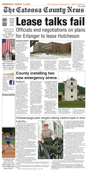 The Catoosa County News - 14 Aug 2013