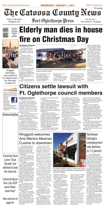The Catoosa County News - 1 Jan 2014