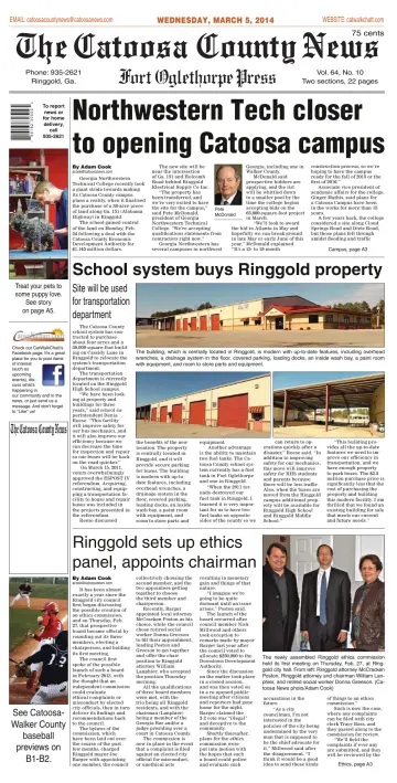 The Catoosa County News - 5 Mar 2014