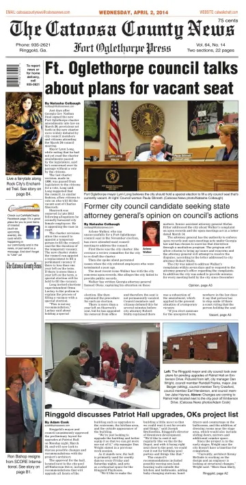 The Catoosa County News - 2 Apr 2014