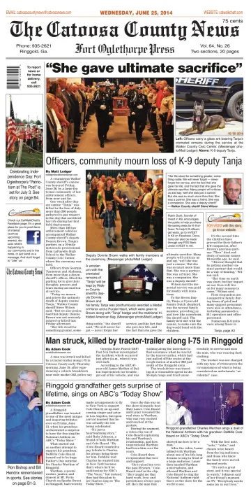 The Catoosa County News - 25 Jun 2014