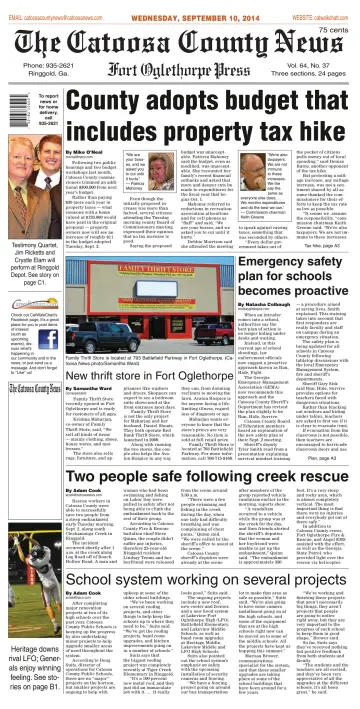 The Catoosa County News - 10 Sep 2014