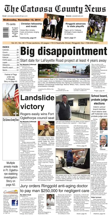 The Catoosa County News - 12 Nov 2014