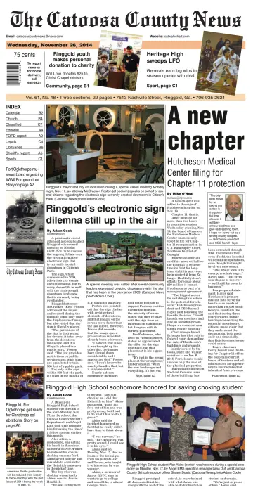 The Catoosa County News - 26 Nov 2014
