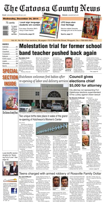 The Catoosa County News - 24 Dec 2014
