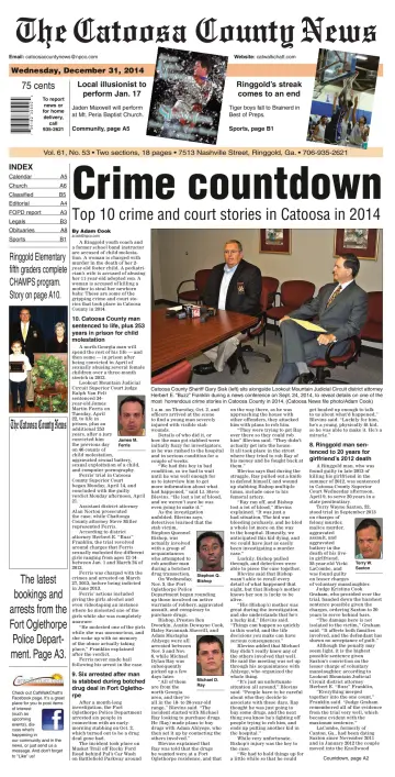The Catoosa County News - 31 Dec 2014