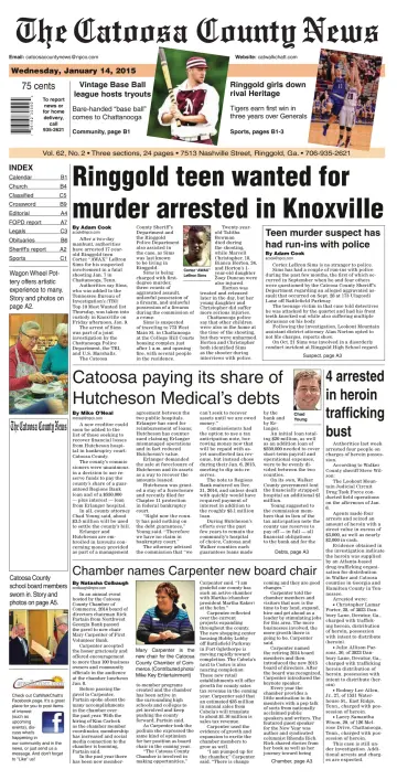 The Catoosa County News - 14 Jan 2015