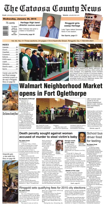 The Catoosa County News - 28 Jan 2015
