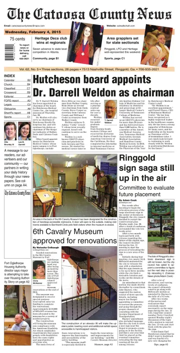 The Catoosa County News - 4 Feb 2015