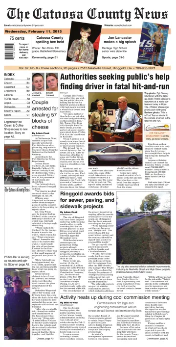 The Catoosa County News - 11 Feb 2015