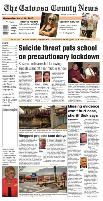 The Catoosa County News - 18 Mar 2015