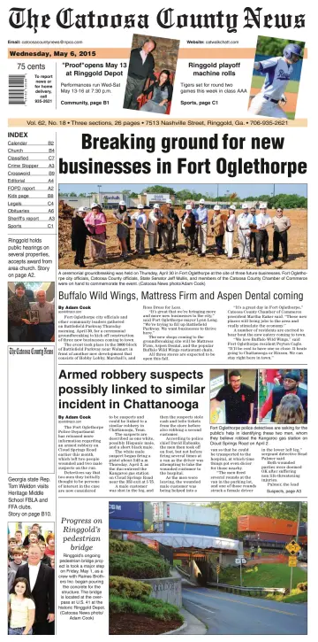 The Catoosa County News - 6 May 2015